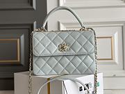 Kitlife Chanel Trendy CC Blue Lambskin SS 2023 - 25 x 17 x 12 cm - 1