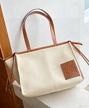 Kitlife Loewe Loewe Cushion Tote Bag Cream - 35 x 27 x 19 cm - 5