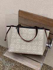 Kitlife Loewe Loewe Cushion Tote Bag Cream - 66025 - 35 x 27 x 19 cm - 3