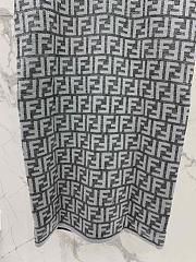 Kitlife FENDI Dress Grey wool dress - S/M/L - 4