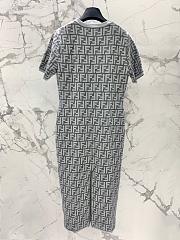 Kitlife FENDI Dress Grey wool dress - S/M/L - 2