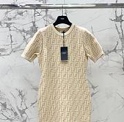 Kitlife FENDI Dress Cream wool dress - S/M/L - 1