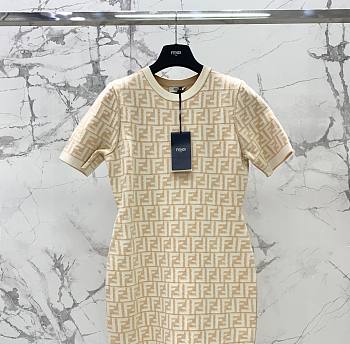 Kitlife FENDI Dress Cream wool dress - S/M/L