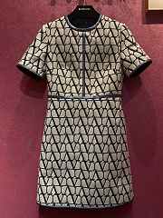 Kitlife Valentino Garavani Toile Iconographe short-sleeve dress - S/M/L - 2