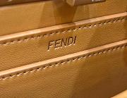 Kitlife Fendi Peekaboo Brown Beige Leather Bag - 80135 - 20×10.5×15 - 3