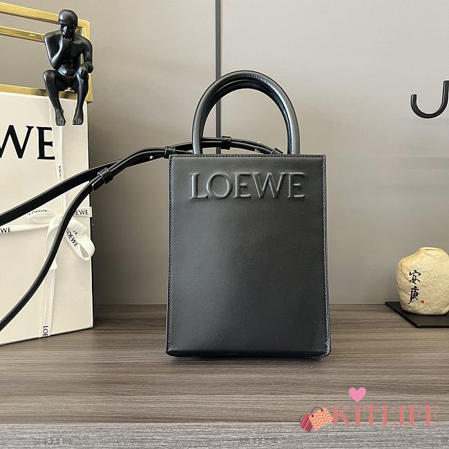 KTLIFE LOEWE BLACK STANDARD A5 TOTE BAG BLACK - 21 X 17 X 6 cm - 1