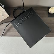 KTLIFE LOEWE BLACK STANDARD A4 TOTE BAG BLACK - 36 x 28.5 x 7.5 cm - 4