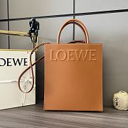 KTLIFE LOEWE BROWN STANDARD A4 TOTE BAG - 36 x 28.5 x 7.5 cm - 1