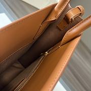 KTLIFE LOEWE BROWN STANDARD A4 TOTE BAG - 36 x 28.5 x 7.5 cm - 3