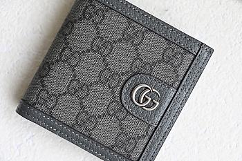 Kirtlife Gucci Ophidia wallet Gray  -  10 x 10 cm