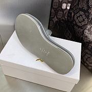 KITLIFE DIOR EVERY-D SLIDE silver Embossed Lambskin  - 2