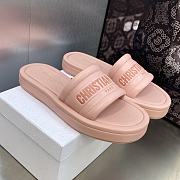 KITLIFE DIOR EVERY-D SLIDE pink Embossed Lambskin - 1