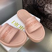 KITLIFE DIOR EVERY-D SLIDE pink Embossed Lambskin - 4