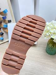 KITLIFE CLEA TRIOMPHE SLIDE IN TRIOMPHE STAMPED CANVAS & CALFSKIN BROWN / BEIGE - 5