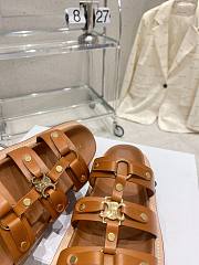 KITLIFE CELINE Tippi in calfskin - vegetal tanning Brown - 4