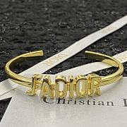 Kitlife DIOR J'Adior Gold Tone Cuff Bracelet - 2