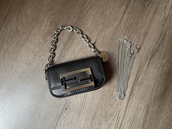 Kitlife Tiffany X Fendi Nano Baguette Charm Black - 10 x 6 x 2.5 cm