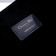 KITLIFE MEDIUM C'EST DIOR BAG Black CD-Embossed Calfskin - 24x10x24.5 cm  - 6