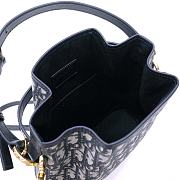 KITLIFE MEDIUM C'EST DIOR BAG Blue CD-Embossed Calfskin - 24x10x24.5 cm  - 2