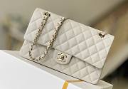 Kitlife Chanel Classic Flap Bag White - 25cm - 1