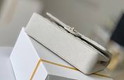 Kitlife Chanel Classic Flap Bag White - 25cm - 6