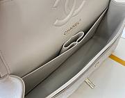 Kitlife Chanel Classic Flap Bag White - 25cm - 5