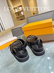 Kiltlife Louis Vuitton Brown Sandals  - 5