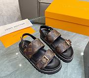 Kiltlife Louis Vuitton Brown Sandals  - 1