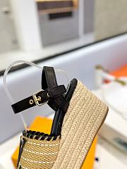 Kitlife Louis Vuitton Women Boundary Wedge Black - 5