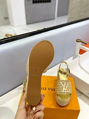 Kitlife Louis Vuitton Women Boundary Wedge Gold - 4
