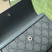 Kitlife OPHIDIA GG MINI BAG Gray and ebony GG Supreme canvas - 20 x 12.5 x 9 cm - 2