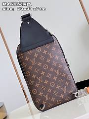 Kitlife Louis Vuitton LV Avenue slingbag monogram canvas Brown - 20x31x7 cm  - 3