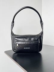 Kiltife BALENCIAGA Medium Raver bag Bkack lambskin - 29 x 18 x 11 cm - 1