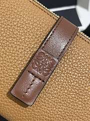 Kitlife Loewe compact zip wallet Brown - 10 x 9 x 3 cm - 2