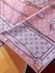 Kitlife Louis vuitton Monogram Confidential Square Light Pink 90 - 90X90cm - 6