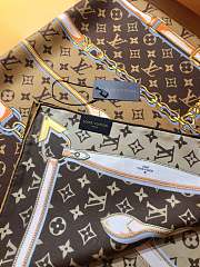 Kitlife Louis vuitton Monogram Confidential Square Brown 90 - 90X90cm - 3