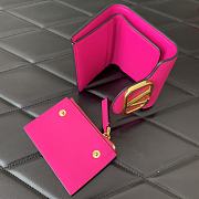 Kitlife Valentino Garavani VLogo-plaque cardholder Pink - 10 cm - 3