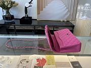 Kitlife Chanel flap bag Lambskin Pink - 25 cm - 4