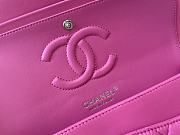 Kitlife Chanel flap bag Lambskin Pink - 25 cm - 6