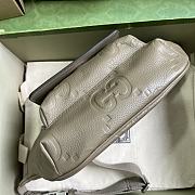 KITLIFE JUMBO GG BELT BAG GRAY 2023 collection - 28 x 18 x  8 cm - 3