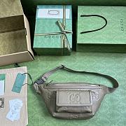 KITLIFE JUMBO GG BELT BAG GRAY 2023 collection - 28 x 18 x  8 cm - 4