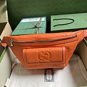 KITLIFE JUMBO GG BELT BAG ORANGE 2023 collection - 28 x 18 x 8 cm - 1
