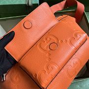 KITLIFE JUMBO GG BELT BAG ORANGE 2023 collection - 28 x 18 x 8 cm - 6