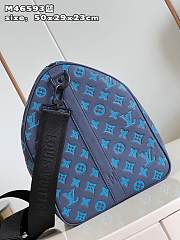 Kitlife Louis Vuitton Keepall Bandoulière 50 Blue - 50 x 29 x 23 cm - 6
