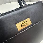 Kitlife Balenciaga Money Small Tote Bag Black - 23.5 x 20 x 9.5 cm - 5