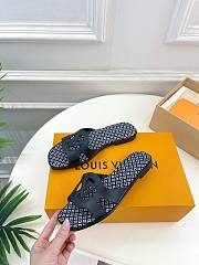 Kitlife Louis Vuitton Isola flat mule Black - 6