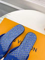 Kitlife Louis Vuitton Isola flat mule Blue - 2