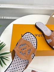 Kitlife Louis Vuitton Isola flat mule Brown - 4