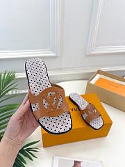 Kitlife Louis Vuitton Isola flat mule Brown - 2