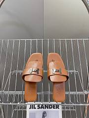Kitlife Hermes Galerie Sandal 'Naturel' Brown  - 2